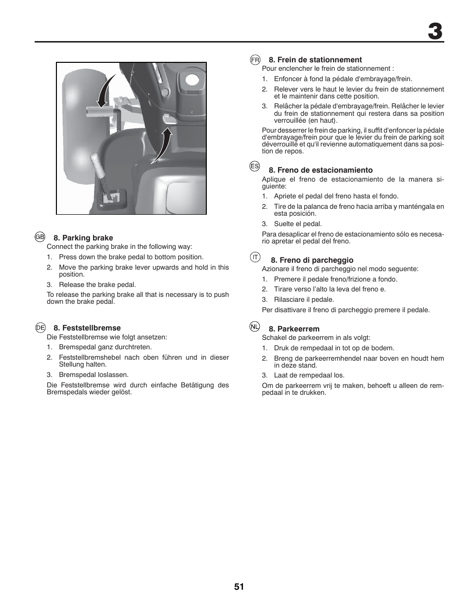 McCulloch 96041012300 User Manual | Page 51 / 96