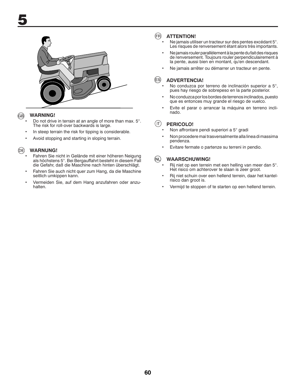 McCulloch 96041012300 User Manual | Page 60 / 96