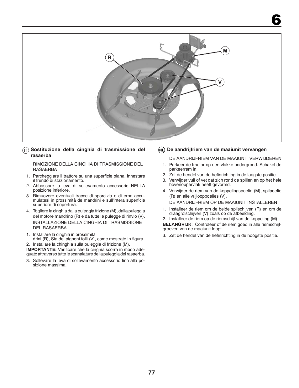 McCulloch 96041012300 User Manual | Page 77 / 96