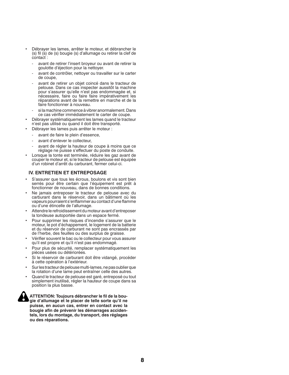 McCulloch 96041012300 User Manual | Page 8 / 96
