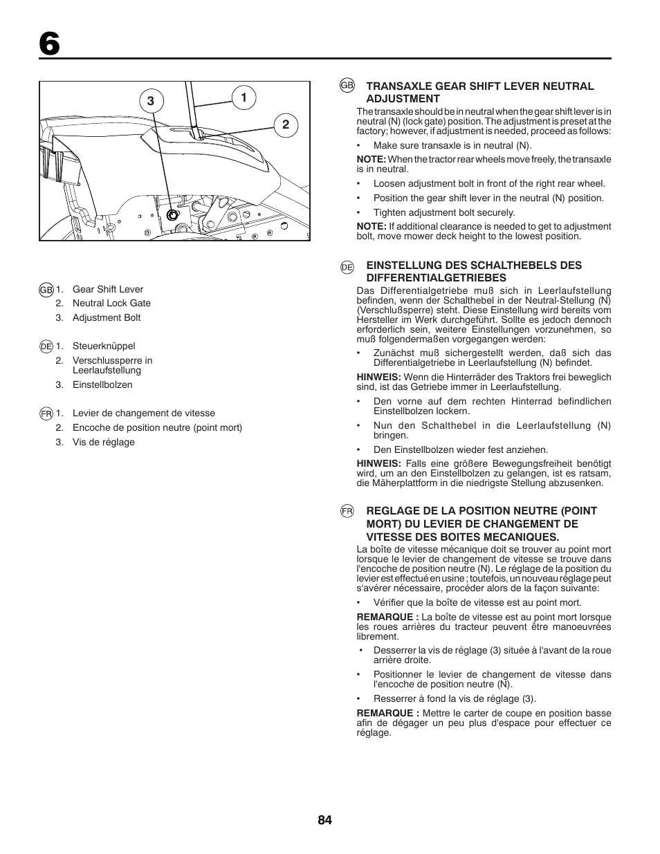 McCulloch 96041012300 User Manual | Page 84 / 96