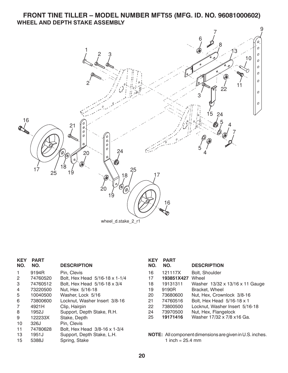 McCulloch MFT55 User Manual | Page 20 / 24