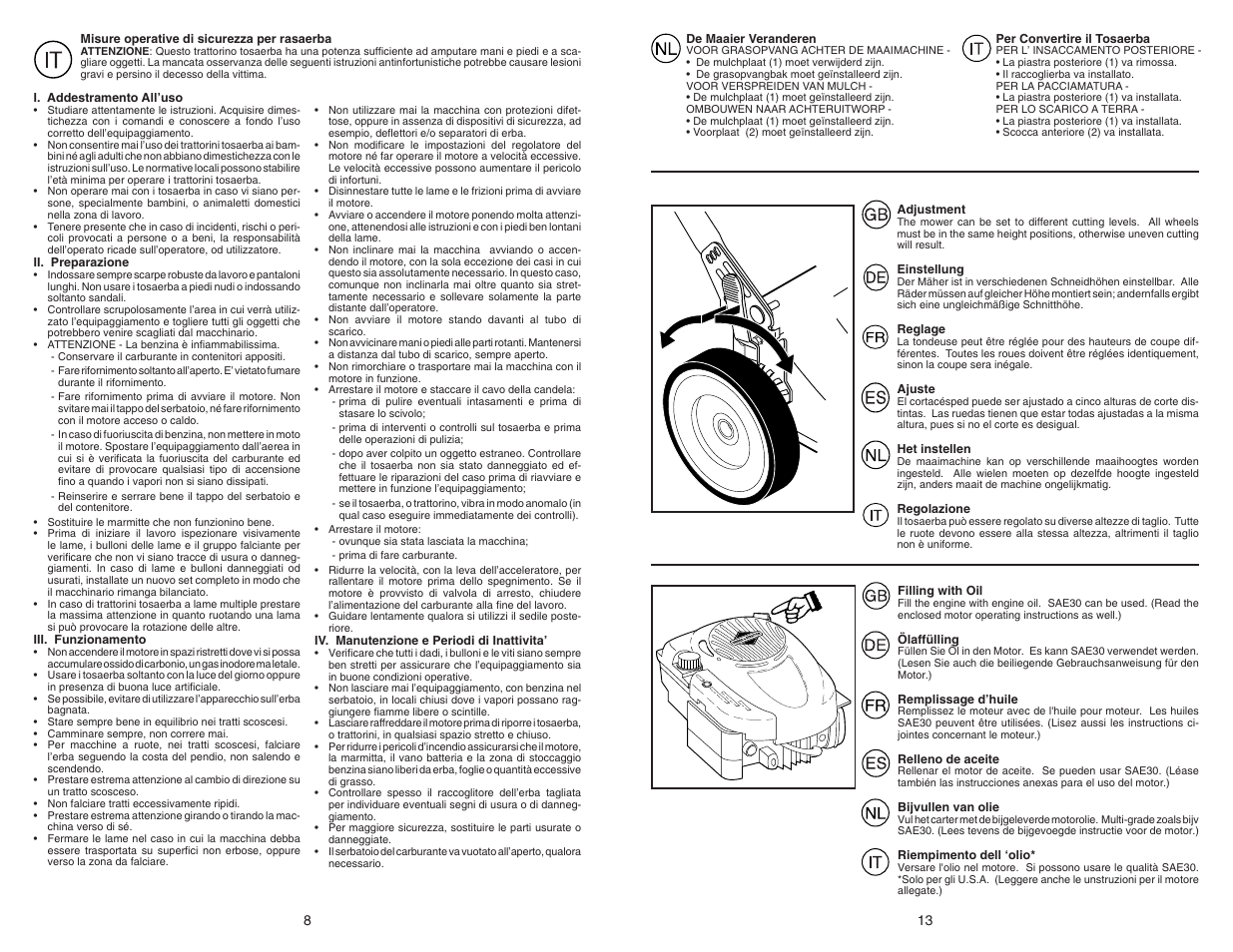 McCulloch M65B53SD User Manual | Page 8 / 10