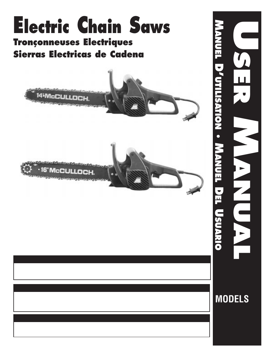 McCulloch Minimac 14 User Manual | 24 pages