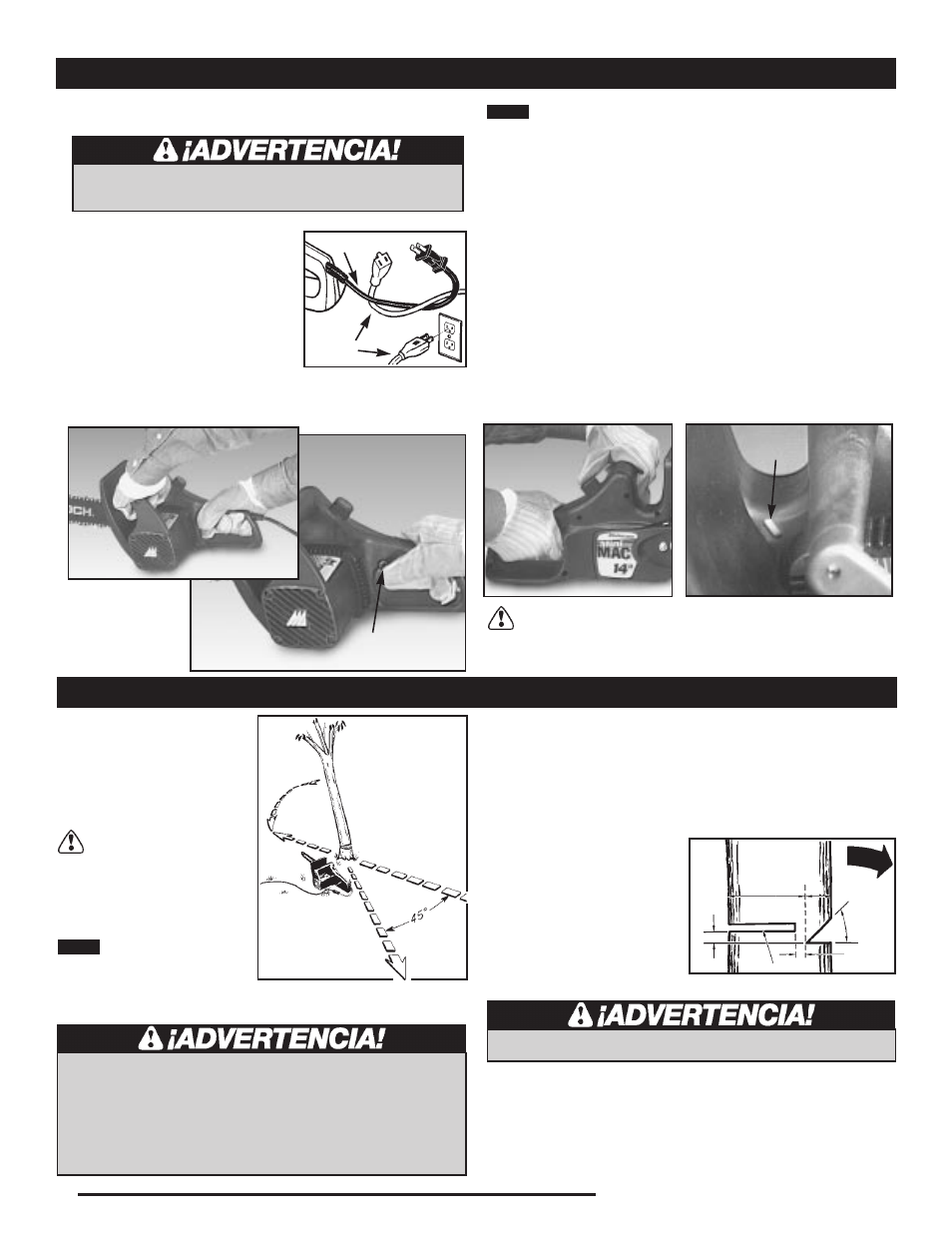 McCulloch Minimac 14 User Manual | Page 20 / 24