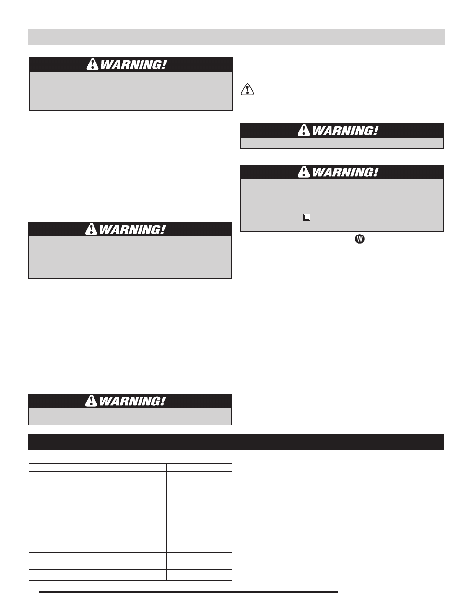 Maintenance, Replacement parts | McCulloch Minimac 14 User Manual | Page 8 / 24