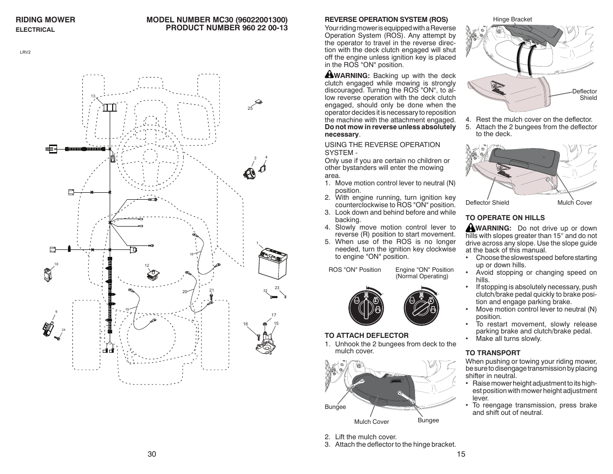 McCulloch MC30 User Manual | Page 15 / 22