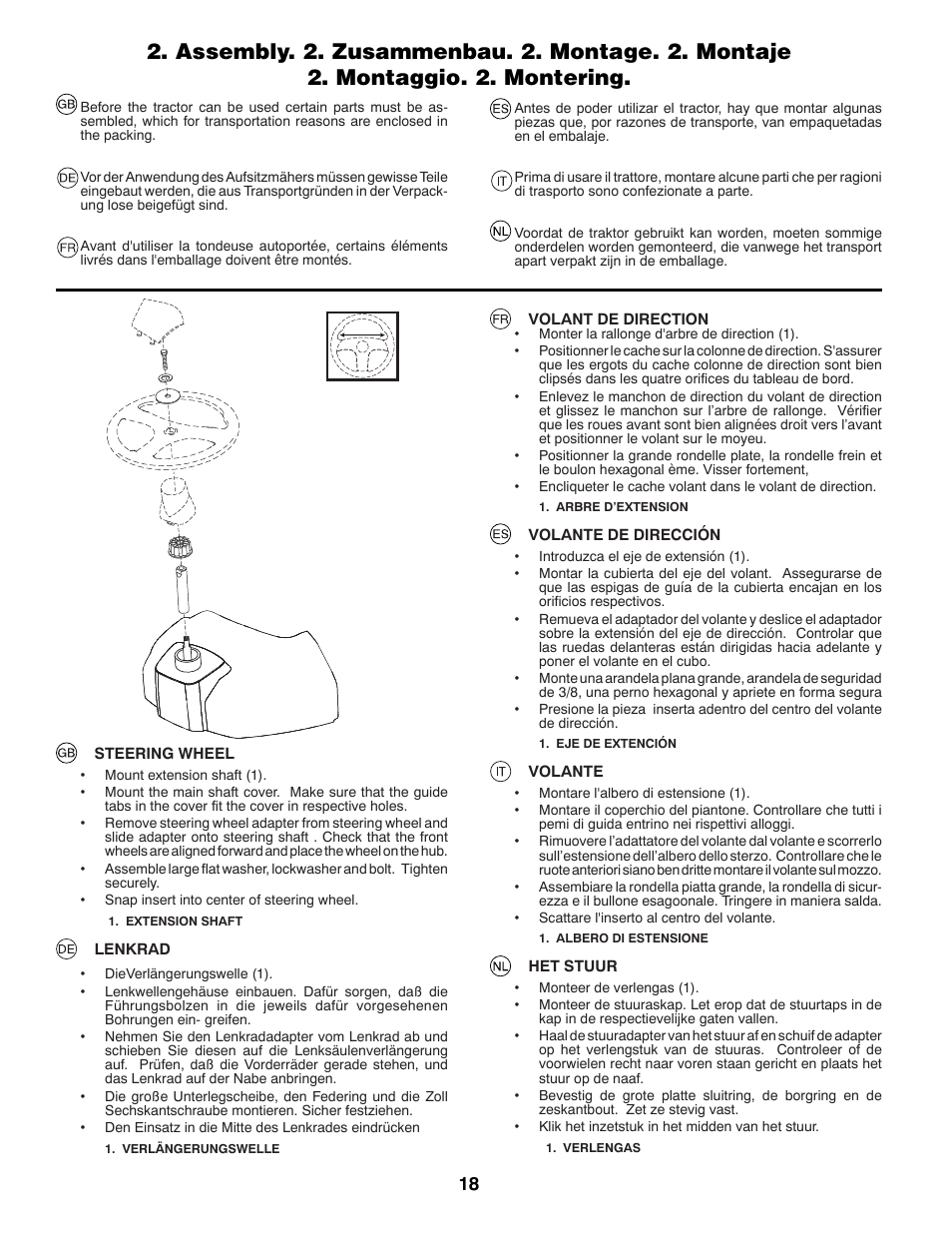 McCulloch 96041012401 User Manual | Page 18 / 88