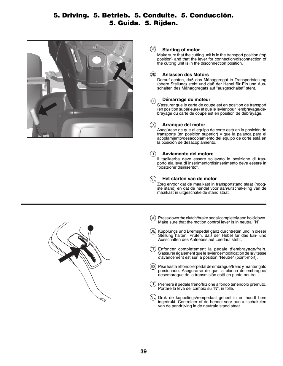 McCulloch 96041012401 User Manual | Page 39 / 88