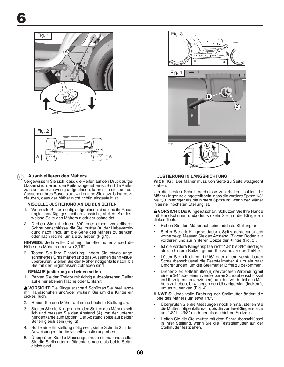 McCulloch 96041012401 User Manual | Page 68 / 88