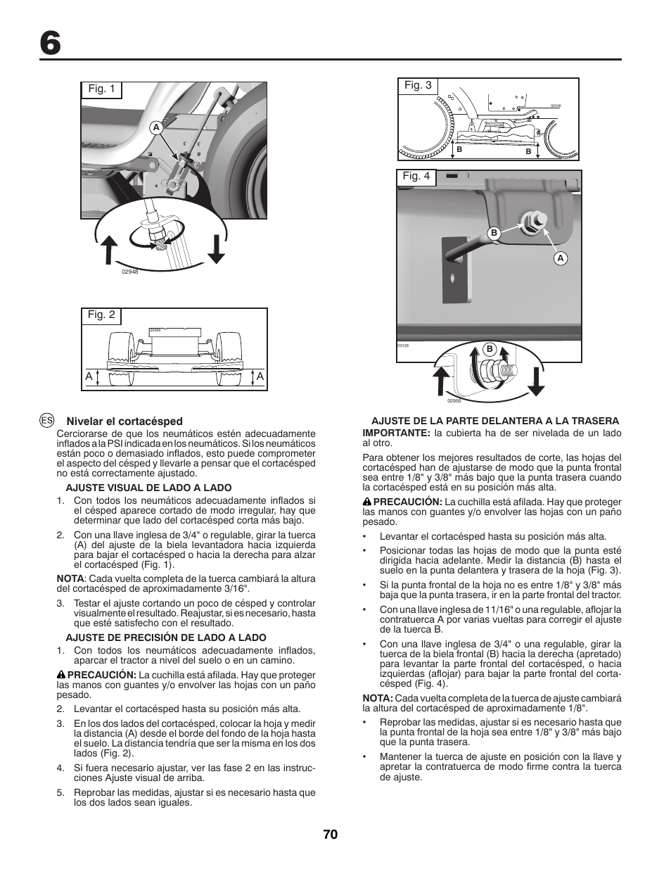 McCulloch 96041012401 User Manual | Page 70 / 88