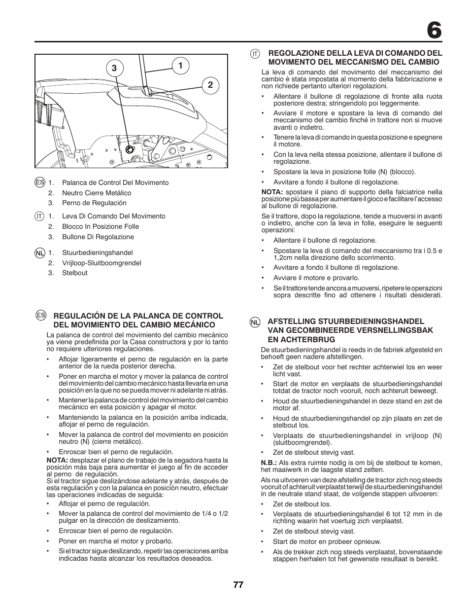 McCulloch 96041012401 User Manual | Page 77 / 88