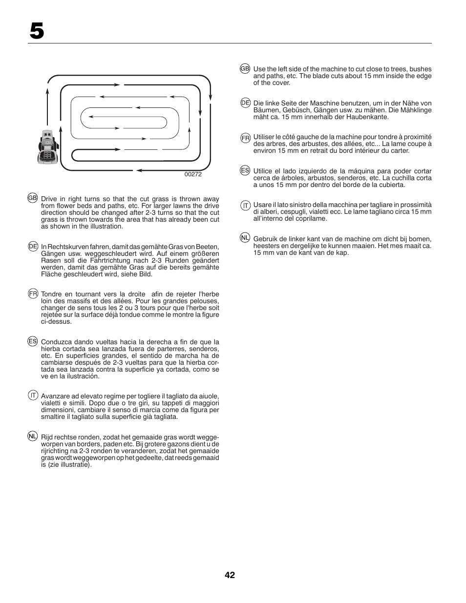 McCulloch 96041009100 User Manual | Page 42 / 76