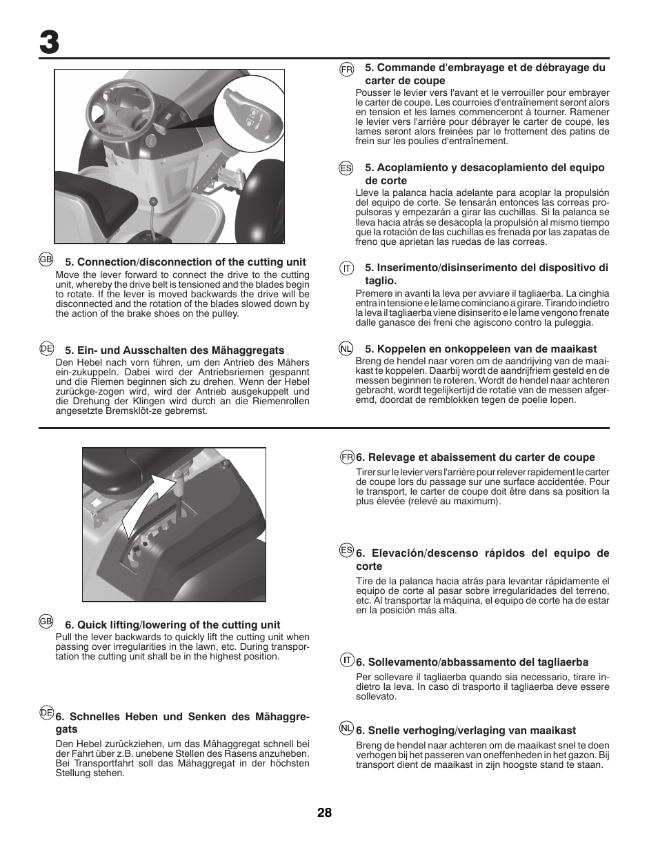 McCulloch M13597H User Manual | Page 28 / 80