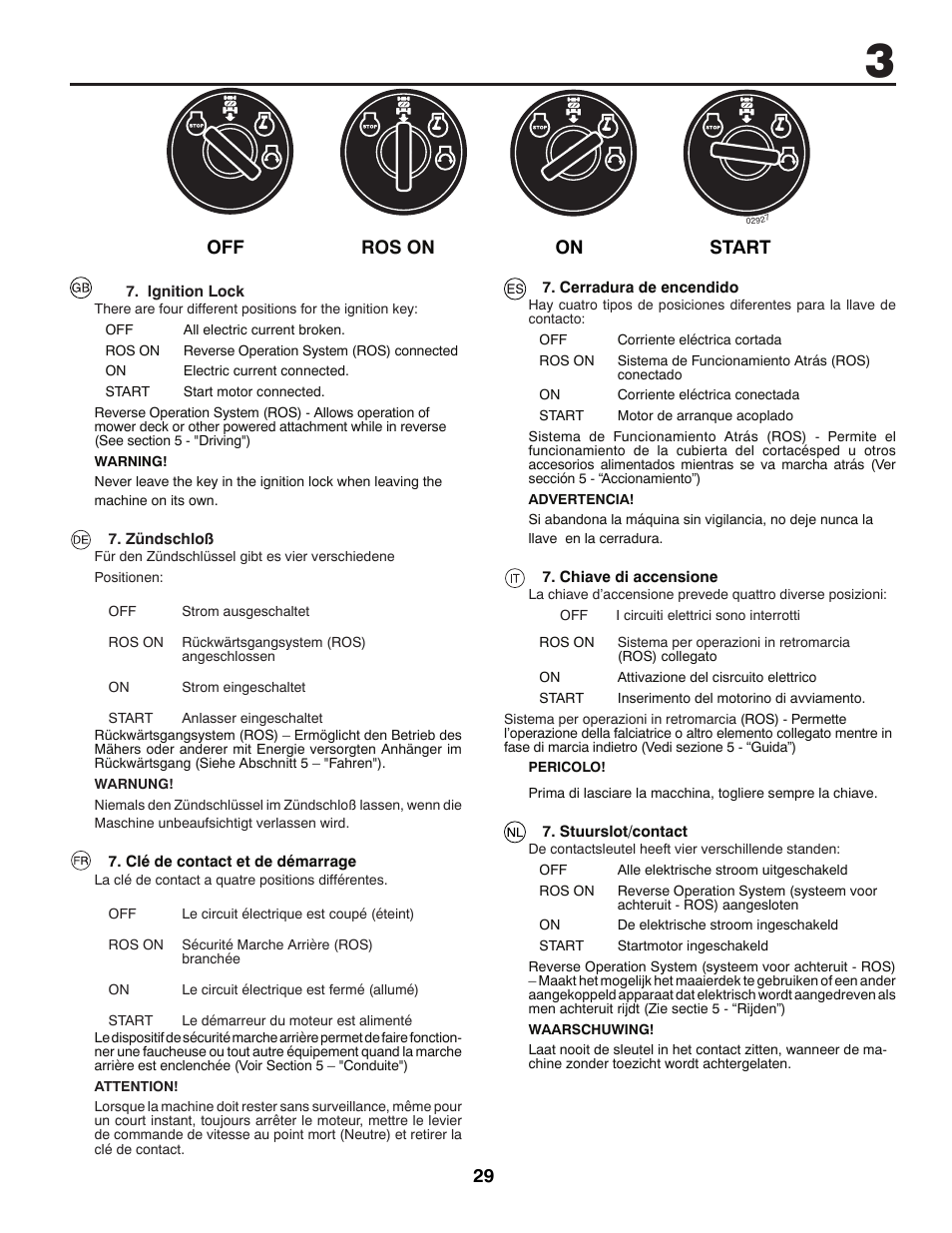 McCulloch M13597H User Manual | Page 29 / 80