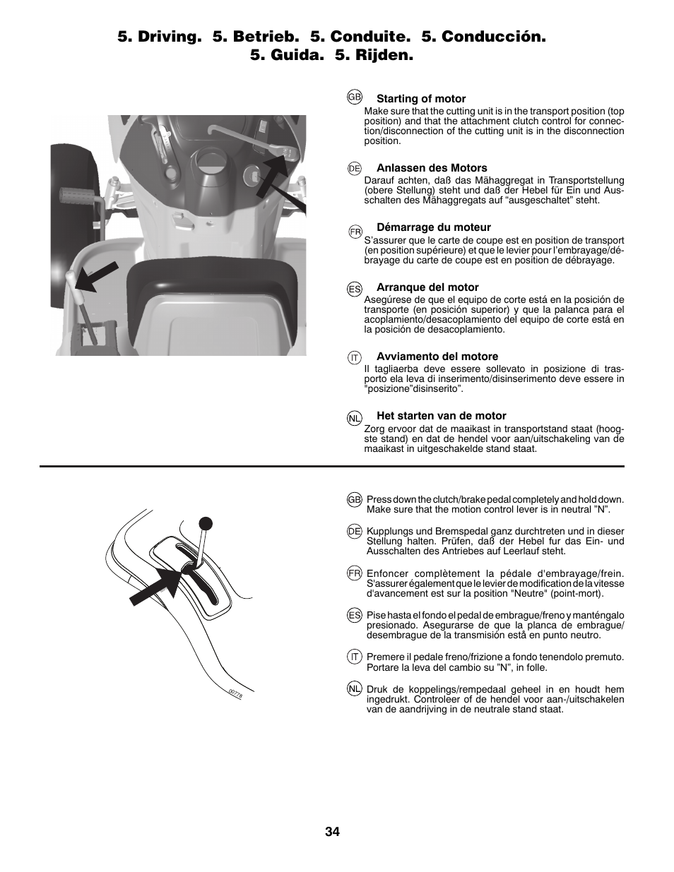 McCulloch M13597H User Manual | Page 34 / 80