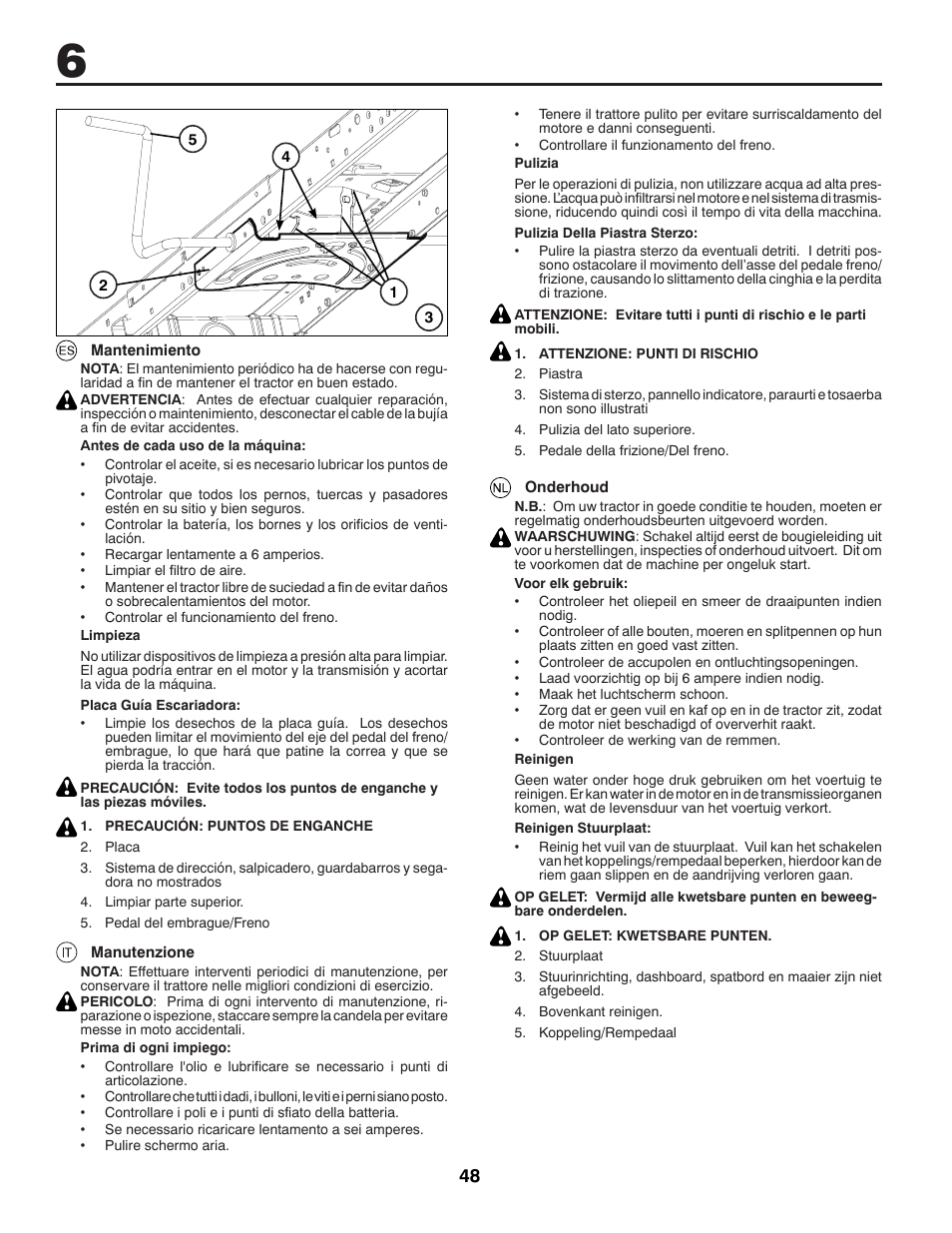 McCulloch M13597H User Manual | Page 48 / 80