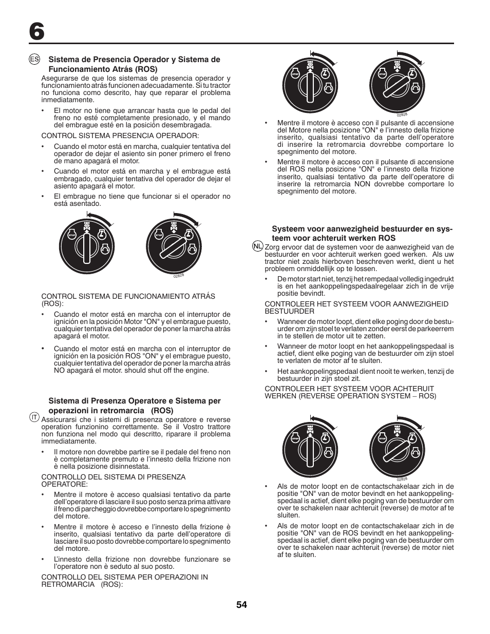 McCulloch M13597H User Manual | Page 54 / 80