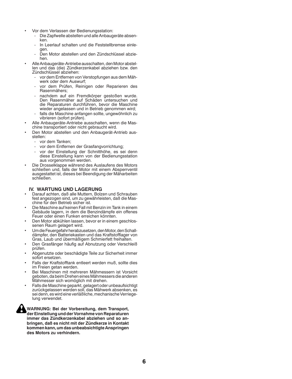 McCulloch M13597H User Manual | Page 6 / 80