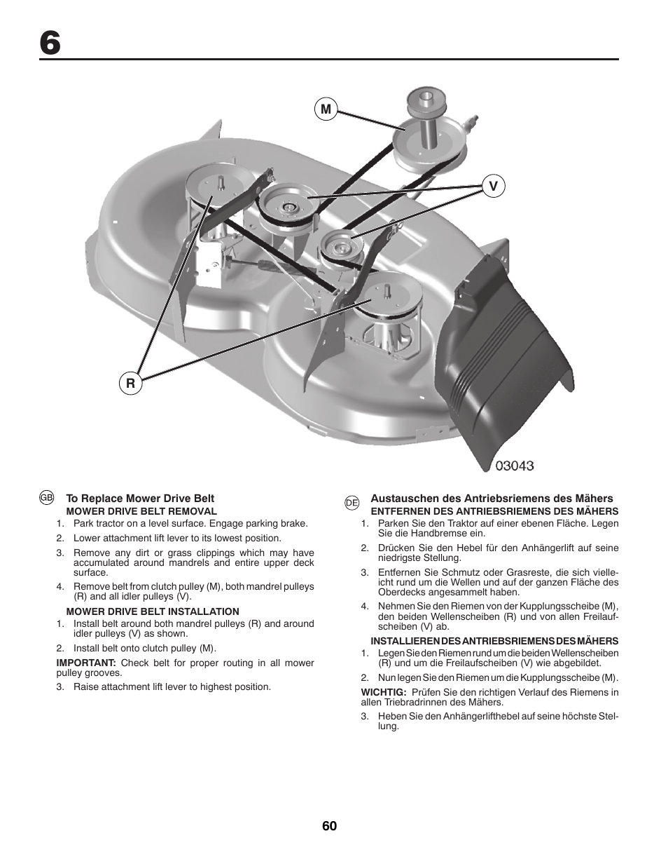 McCulloch M13597H User Manual | Page 60 / 80
