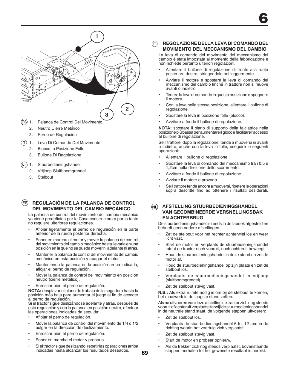 McCulloch M13597H User Manual | Page 69 / 80