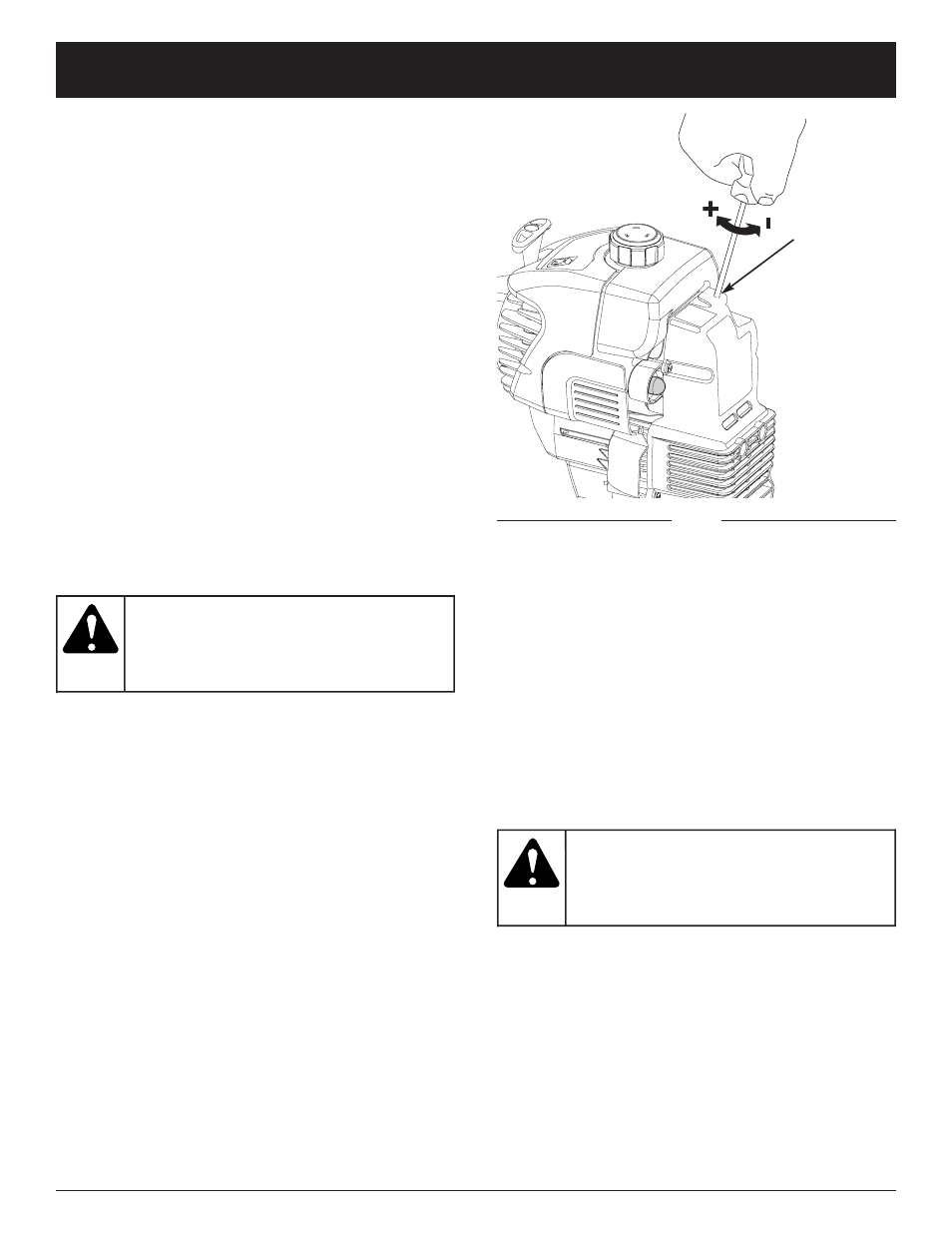 Warning, Maintenance and repair instructions | McCulloch MT780 User Manual | Page 19 / 80