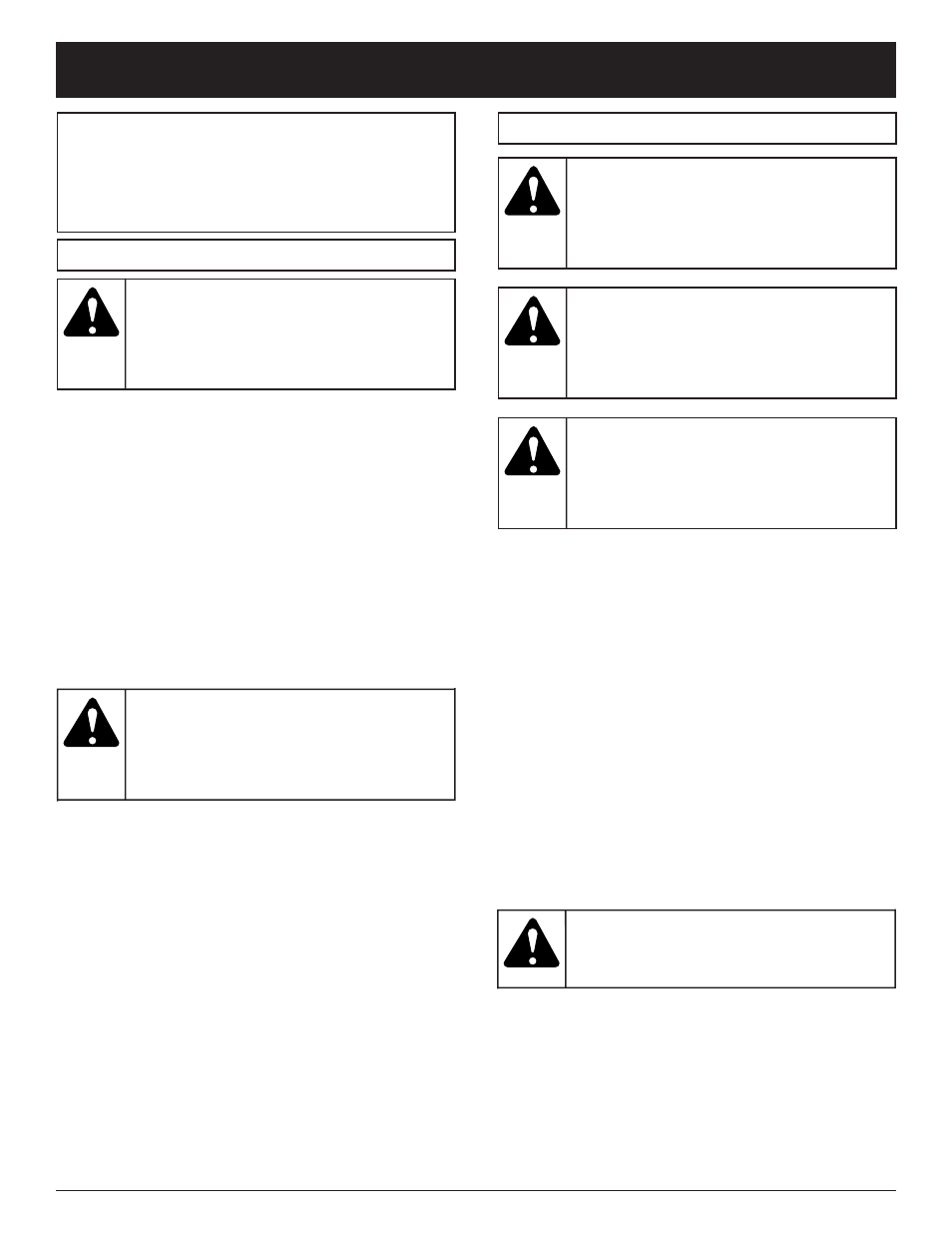 Warning: • important safety instructions, Warning, Danger | Caution, Safety alert, Rules for safe operation, Read all instructions | McCulloch MT780 User Manual | Page 3 / 80