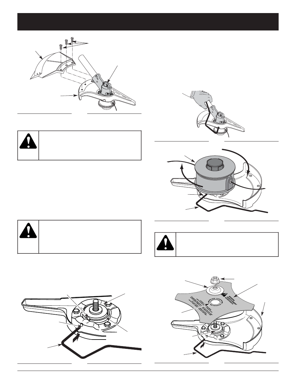 Avertissement, Instructions de montage | McCulloch MT780 User Manual | Page 35 / 80