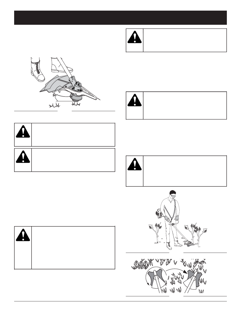 Avertissement, Mode d'emploi | McCulloch MT780 User Manual | Page 40 / 80