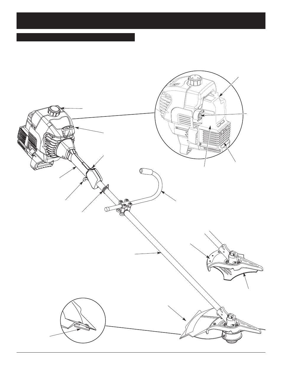 Normas para una operacion segura, Conozca su unidad | McCulloch MT780 User Manual | Page 59 / 80