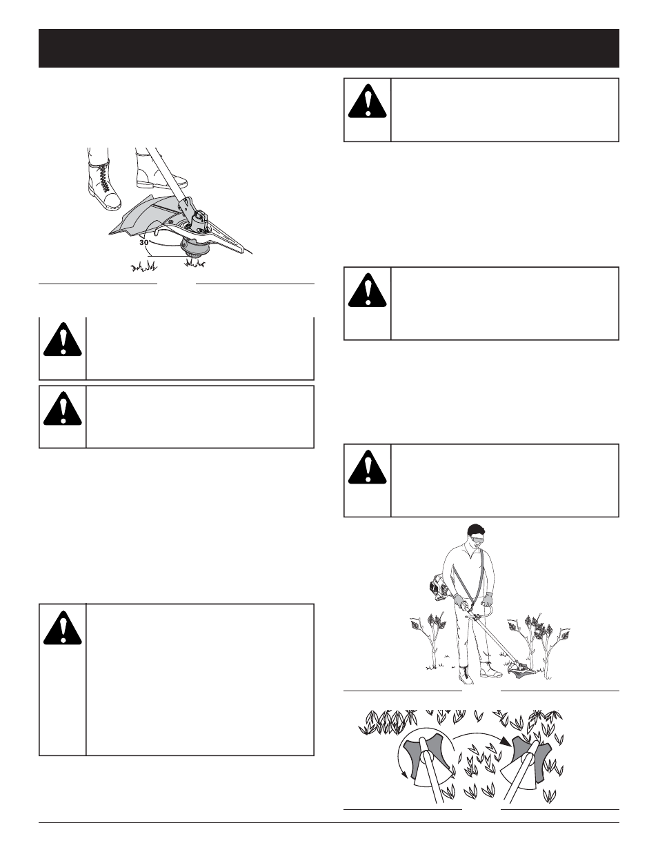 Advertencia, Instrucciones de operacion | McCulloch MT780 User Manual | Page 66 / 80