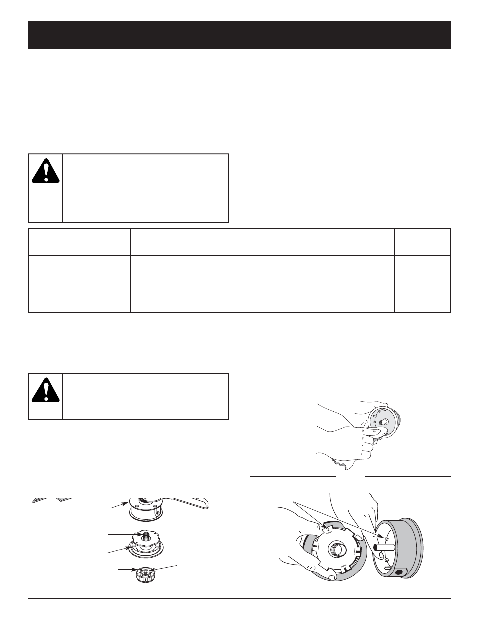 Advertencia, Instrucciones de mantenimiento y reparacion | McCulloch MT780 User Manual | Page 67 / 80