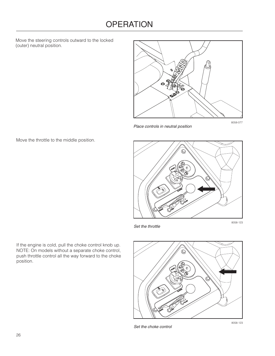 Operation | McCulloch 966564101 User Manual | Page 26 / 60