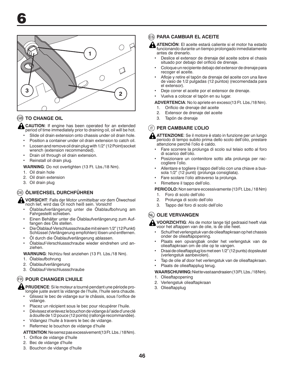 McCulloch 532 43 20-26 User Manual | Page 46 / 68