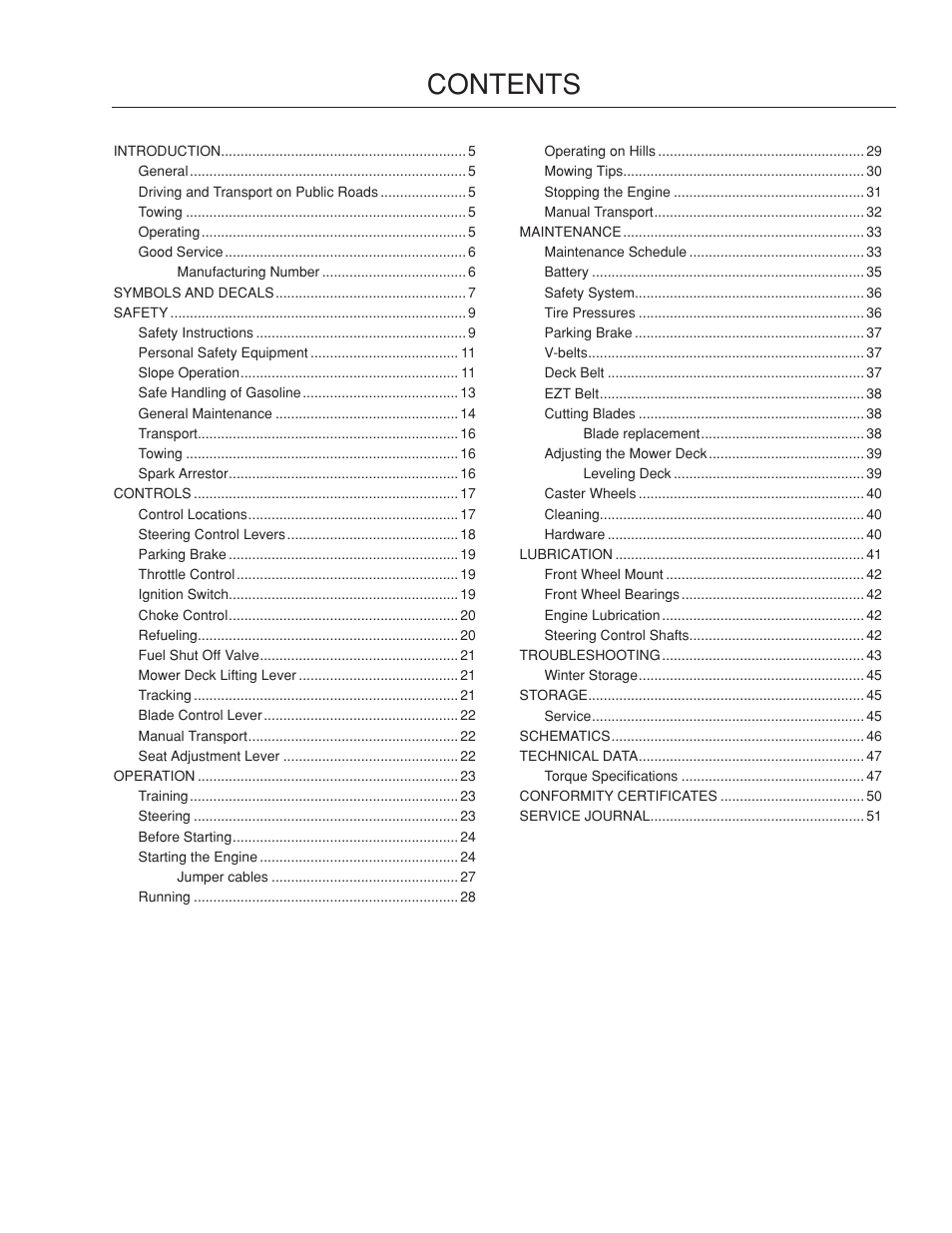 McCulloch ZM3016BF/966564001 User Manual | Page 3 / 56
