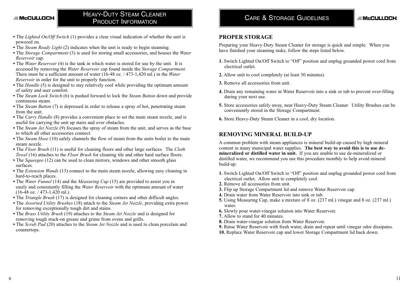 McCulloch 8823 User Manual | Page 6 / 8