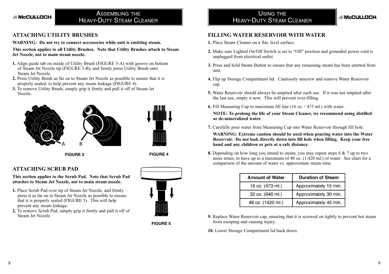 McCulloch 8823 User Manual | Page 8 / 8