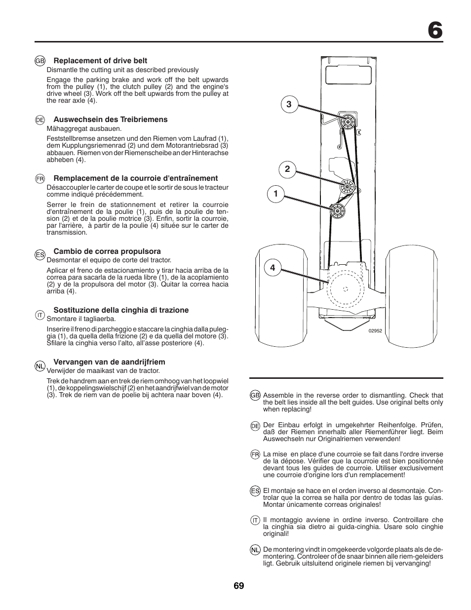 McCulloch M11577RB User Manual | Page 69 / 80