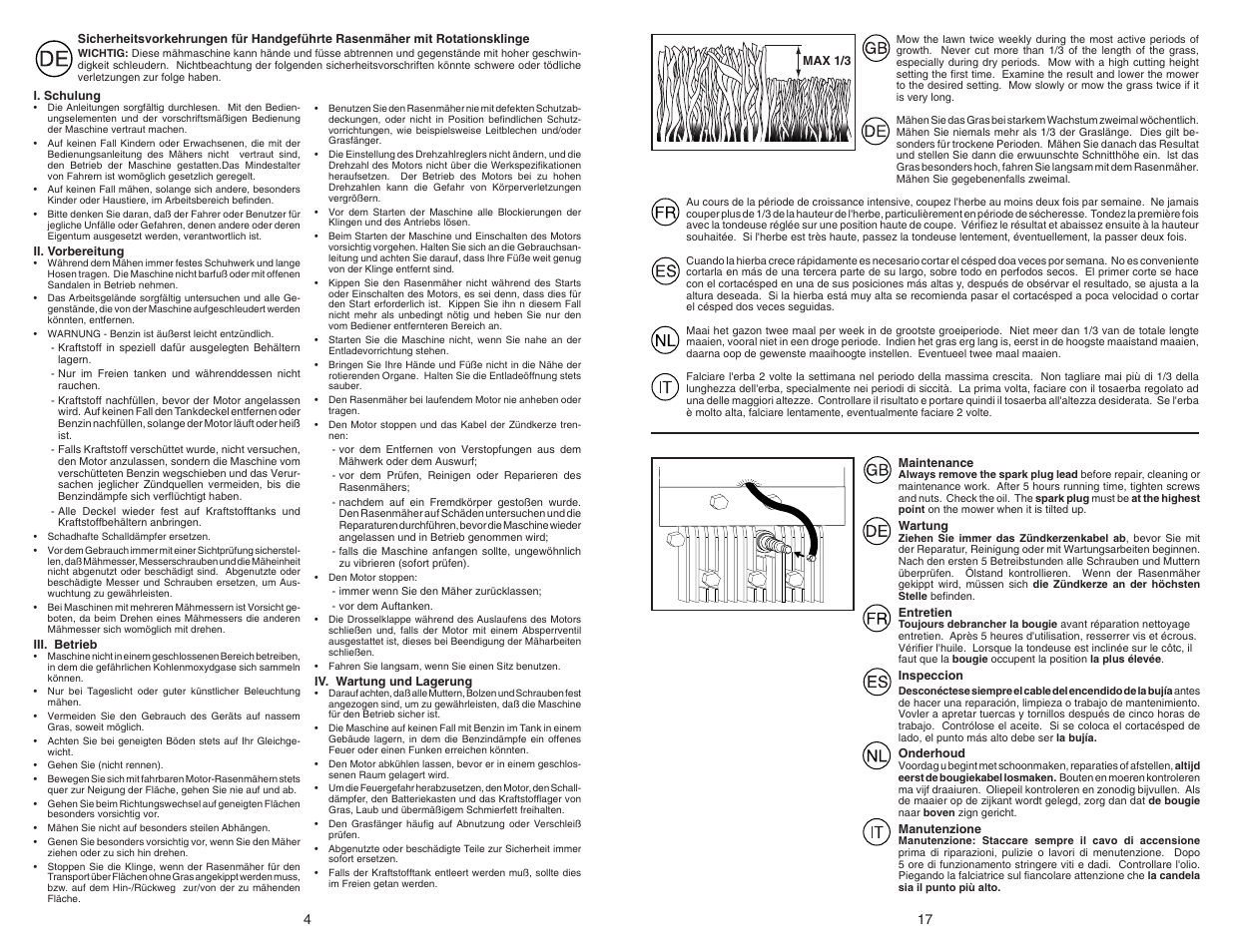 McCulloch PM6556D User Manual | Page 4 / 10