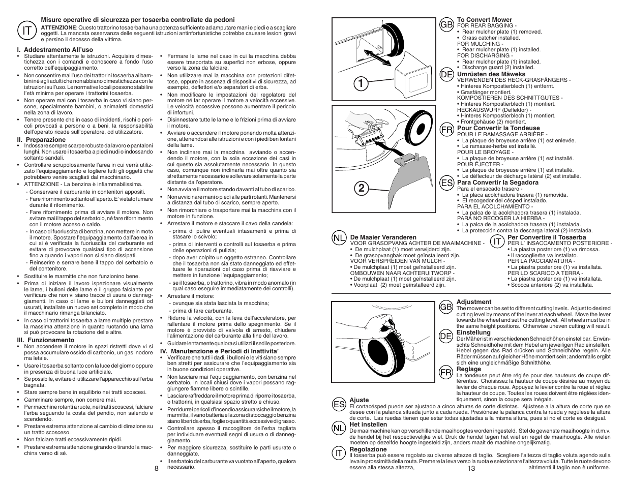 McCulloch PM6556D User Manual | Page 8 / 10