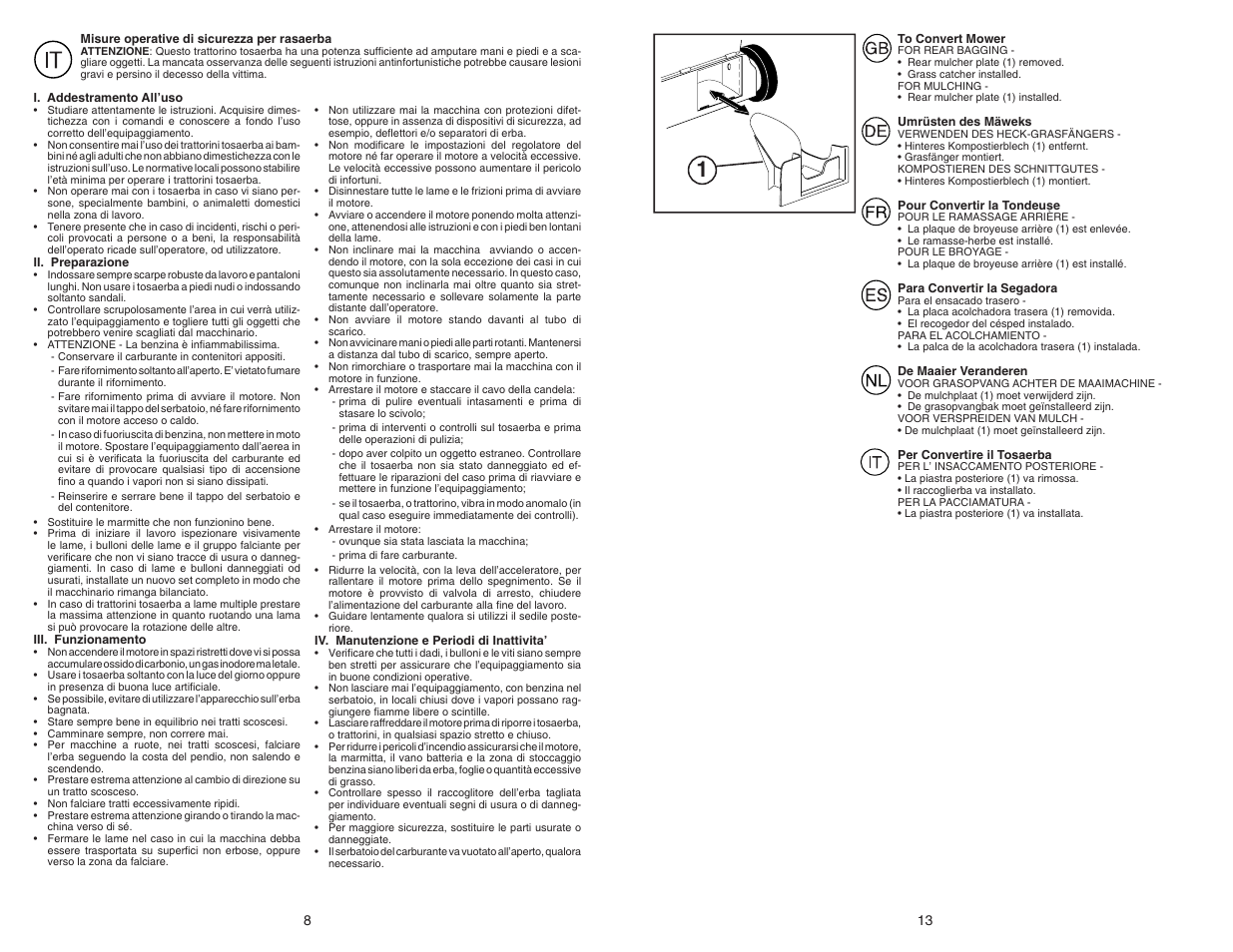 McCulloch M55H53RD User Manual | Page 8 / 10