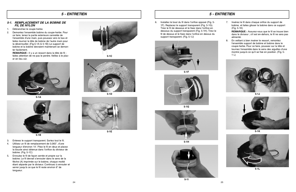 5 - entretien | McCulloch MCT2027 User Manual | Page 13 / 22