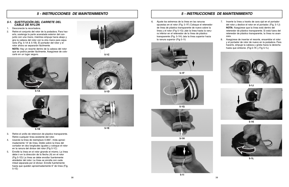 5 - instrucciones de maintenimiento | McCulloch MCT2027 User Manual | Page 20 / 22