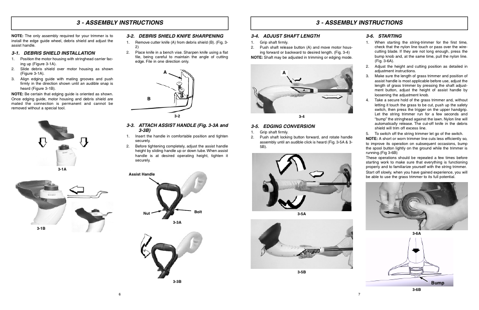 3 - assembly instructions | McCulloch MCT2027 User Manual | Page 4 / 22