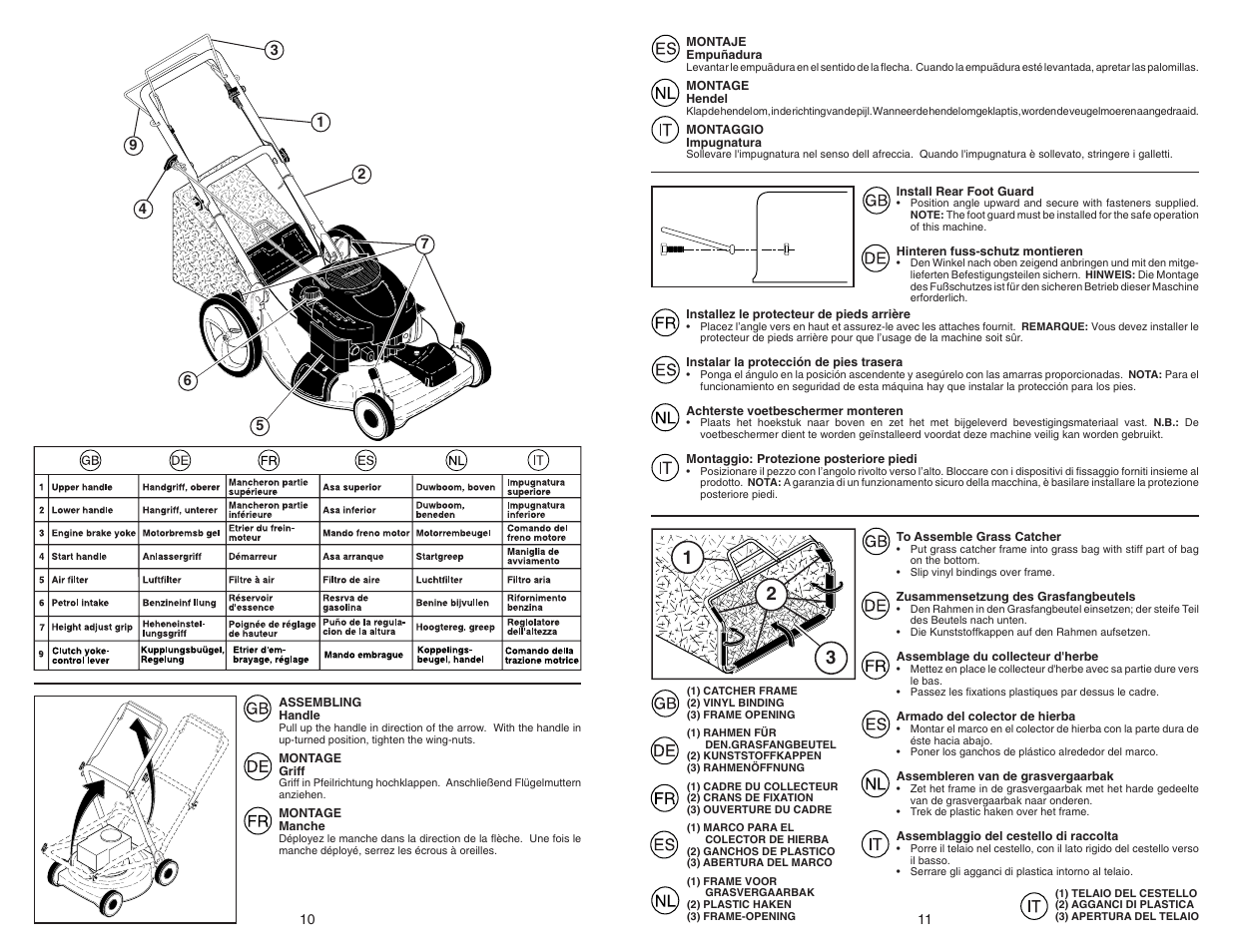 McCulloch PRE6556 User Manual | Page 10 / 10