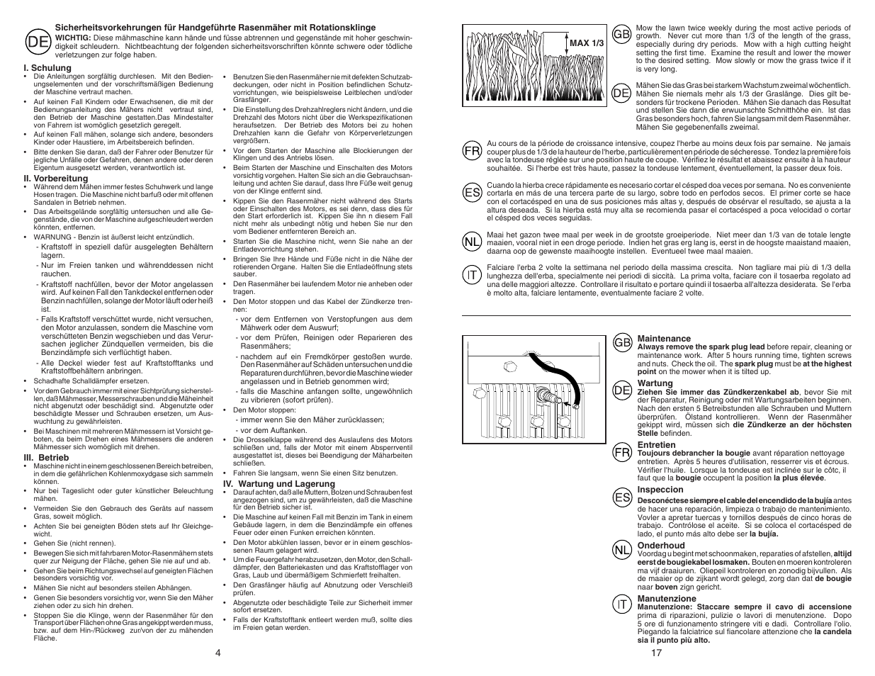McCulloch PRE6556 User Manual | Page 4 / 10