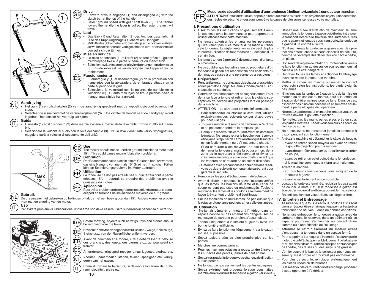 McCulloch PRE6556 User Manual | Page 5 / 10