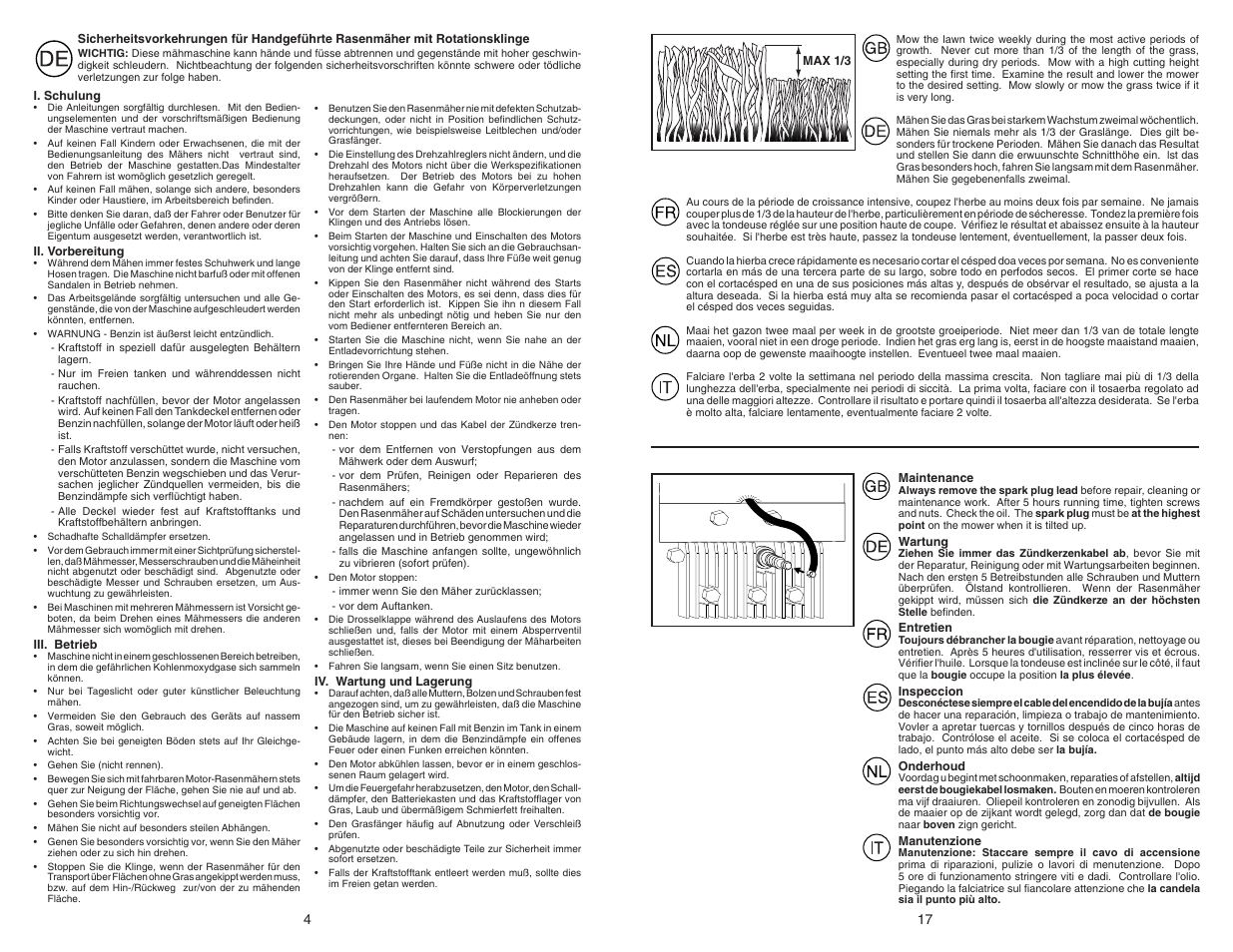 McCulloch M65H53SD User Manual | Page 4 / 10