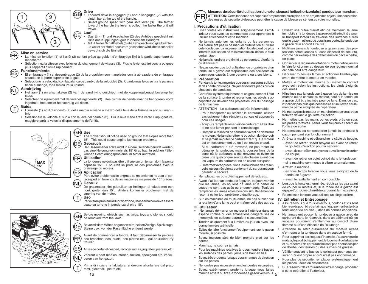 McCulloch M65H53SD User Manual | Page 5 / 10