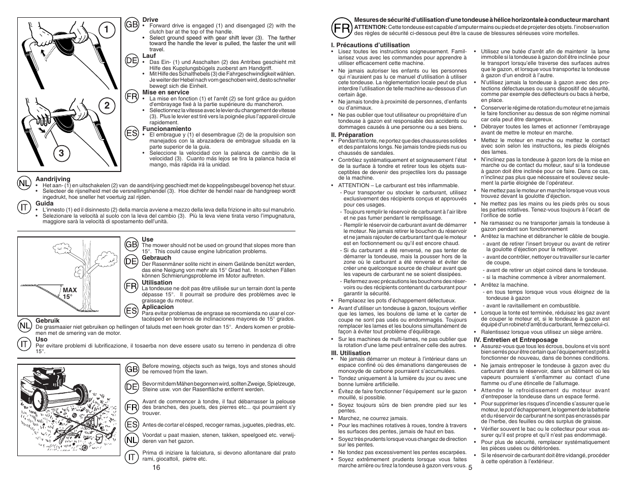 McCulloch Edition 96141023400 User Manual | Page 5 / 10